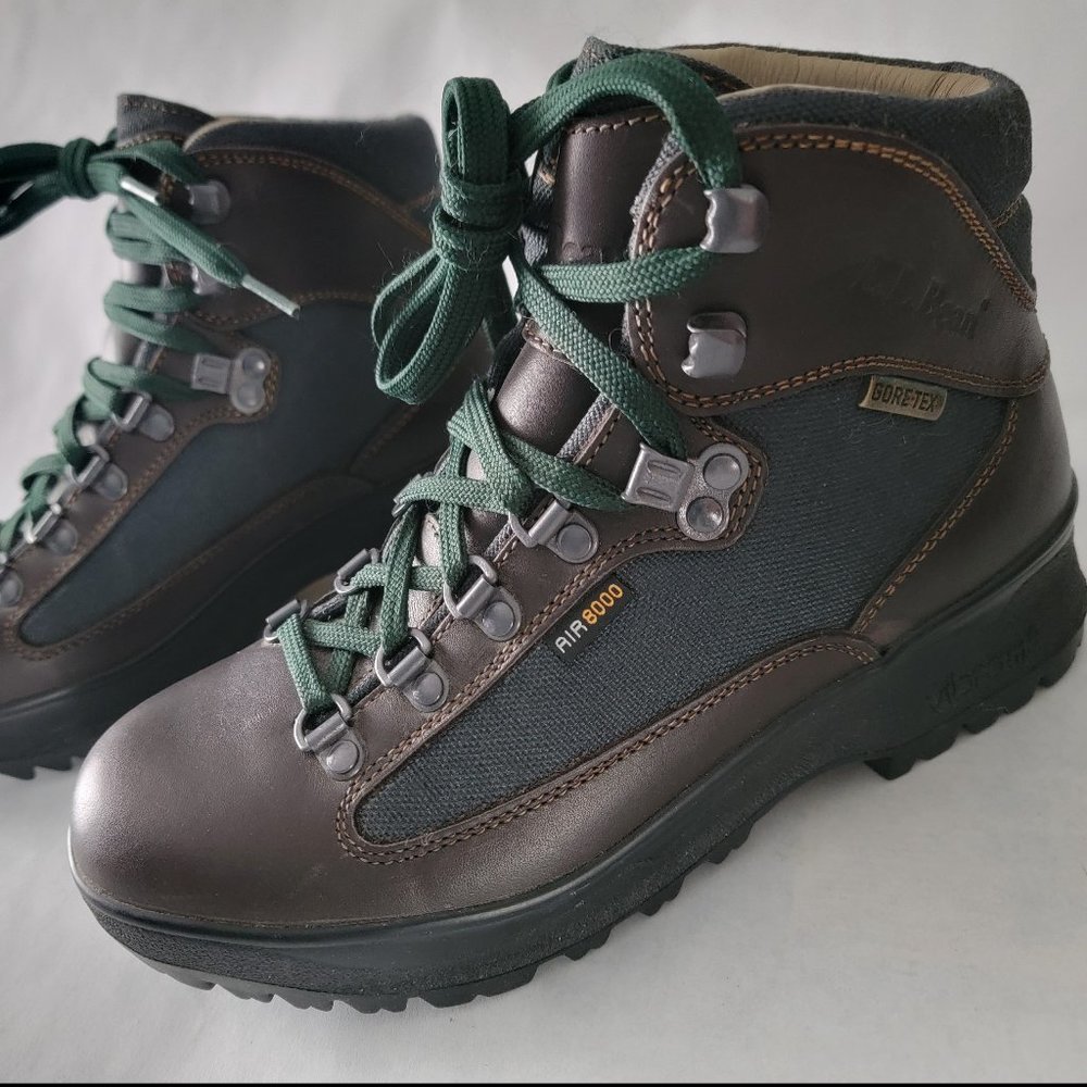 *Like New LL Bean Cresta Air 8000 Gore-tex Leather Hiking Boots Womens 6